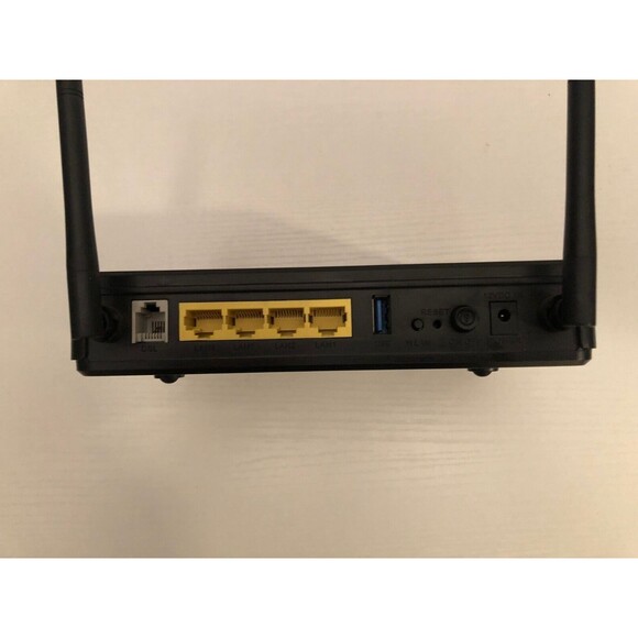 D-Link Verizon Internet Router DSL-2750B 300 Mbps Black 4-Port Wireless-N ADSL2+ - Picture 4 of 5